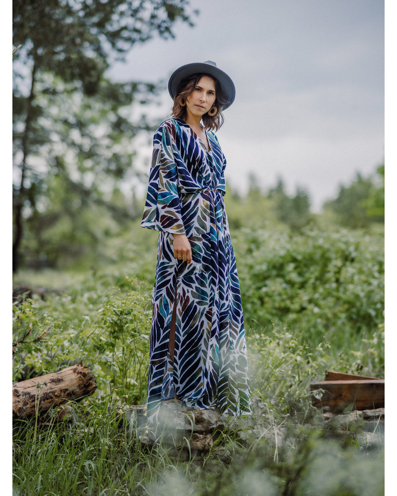 LETRIBE BOHO MAXI DRESS JUNGLE