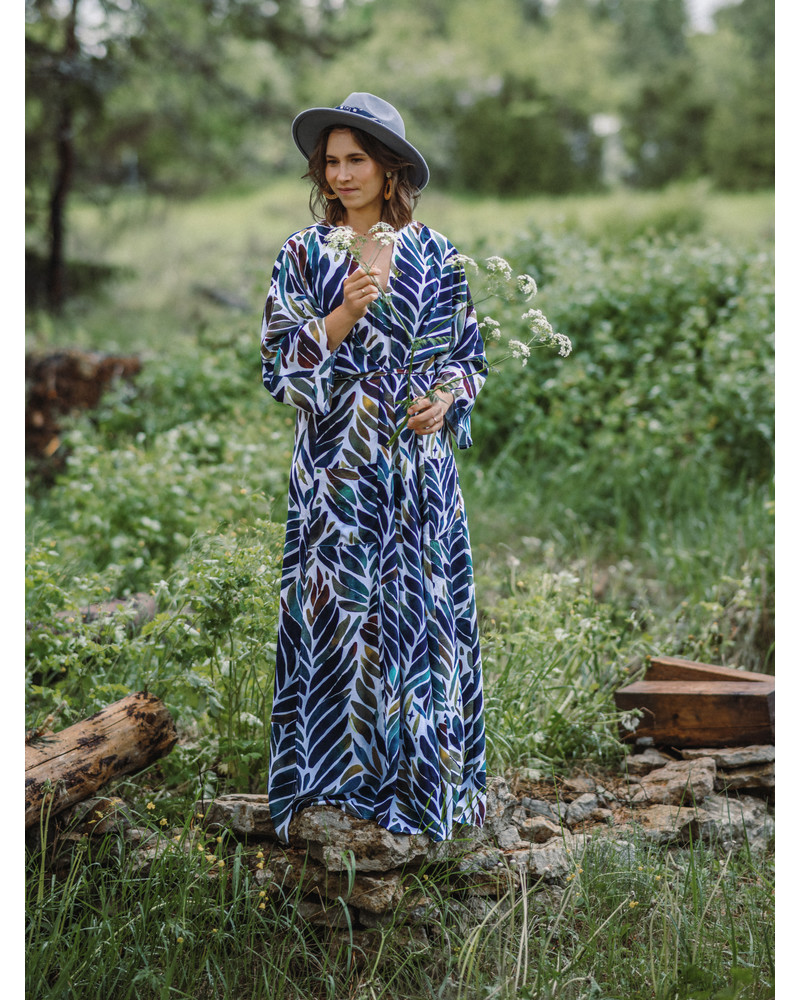 LETRIBE BOHO MAXI DRESS JUNGLE